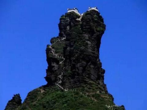 中国最神奇的建筑,建悬崖边上500年不倒,游客:是镇猴石不|猴石|寺庙|悬崖_新浪新闻