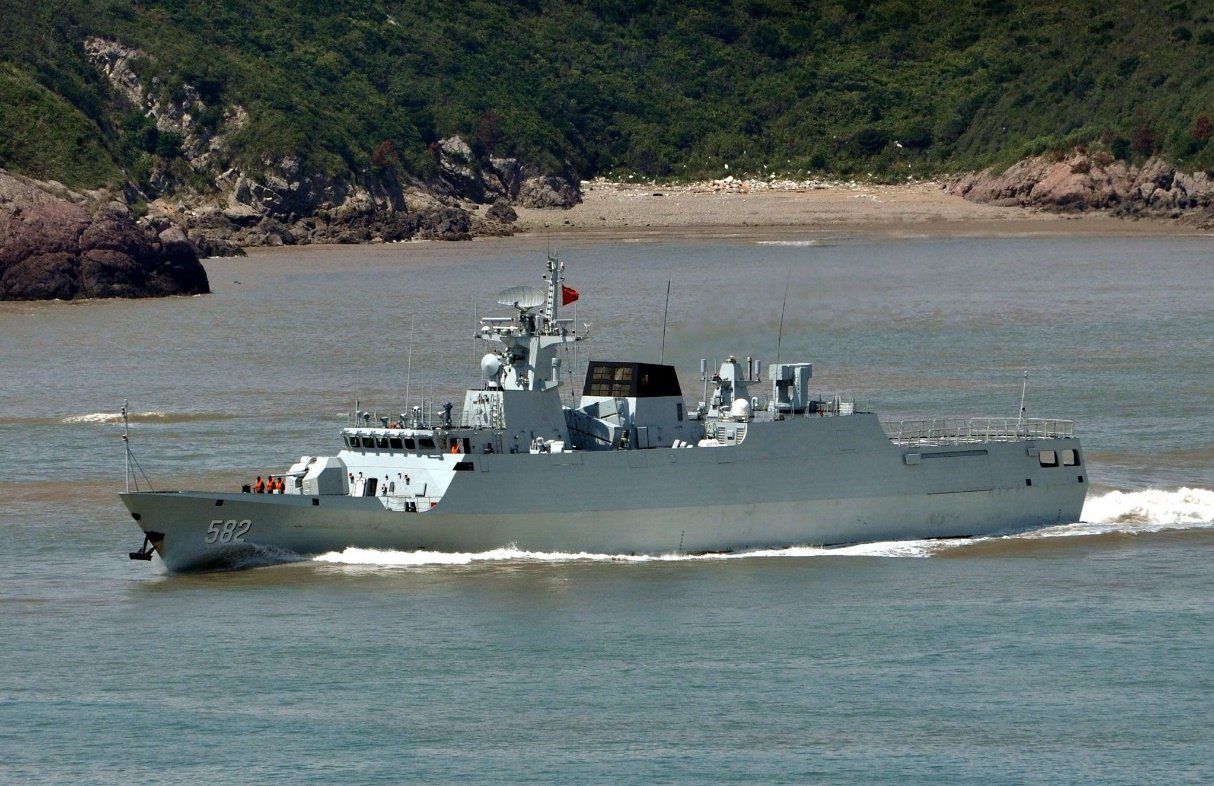 056升级为056a型护卫舰增加近海反潜作战能力