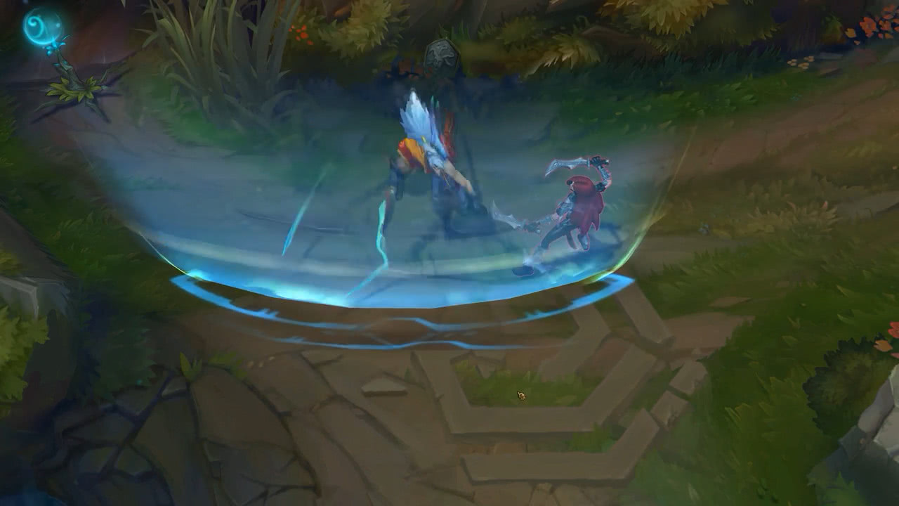 亚索这款皮肤不仅造型不错,而且特效也是接近满分的存在,风墙有一定的