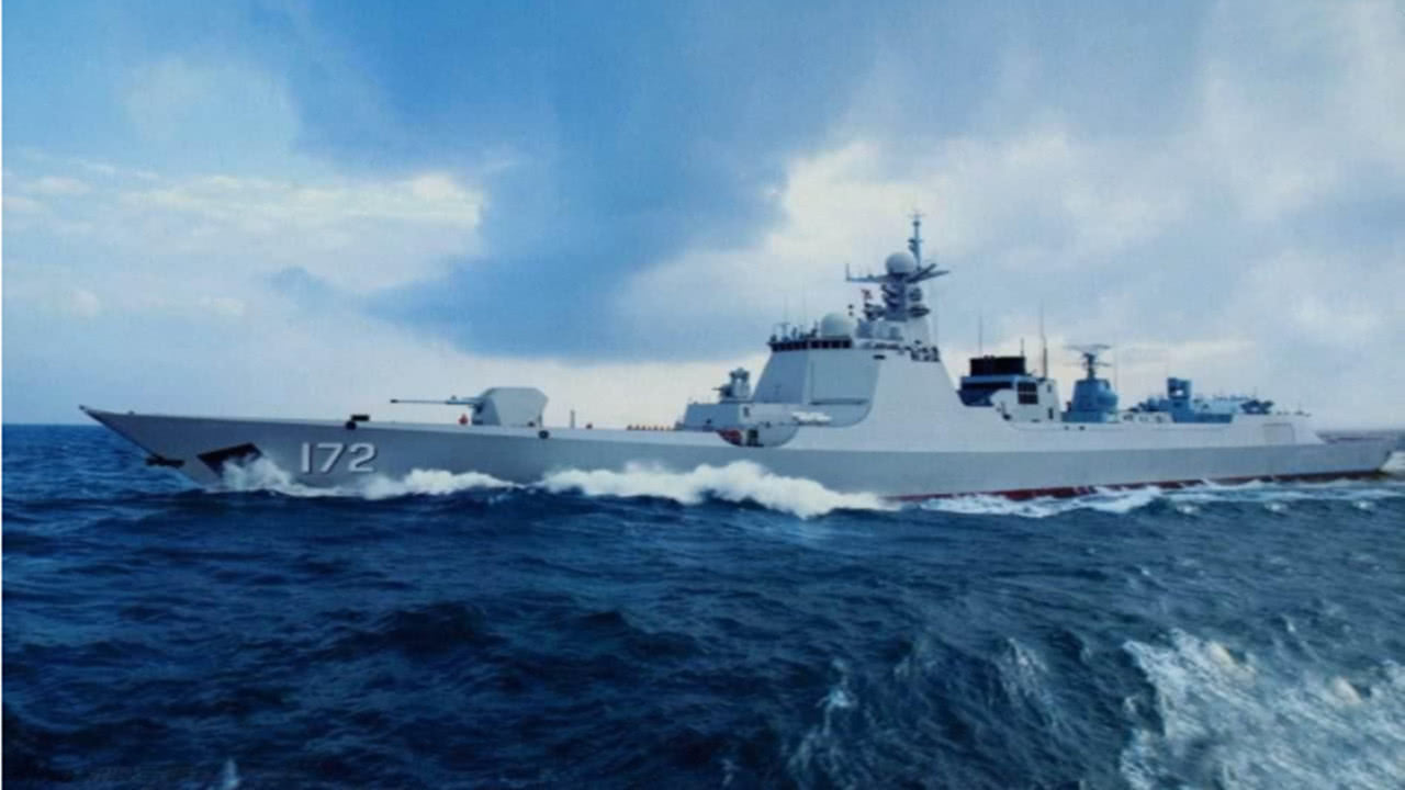 中国首艘052e即将问世,整体作战力与宙斯盾舰媲美