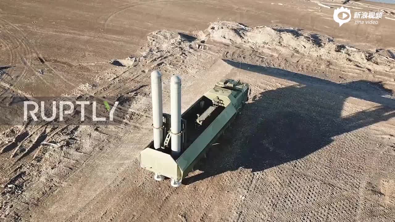 俄军北方舰队"堡垒"导弹系统在北极地区试射p-800超音速反舰导弹_手机