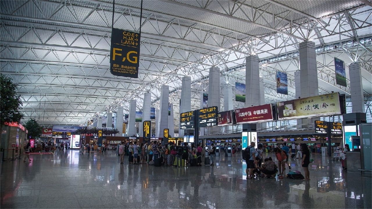 中国最繁忙的3个机场年游客吞吐量都超五千万第一名不出所料