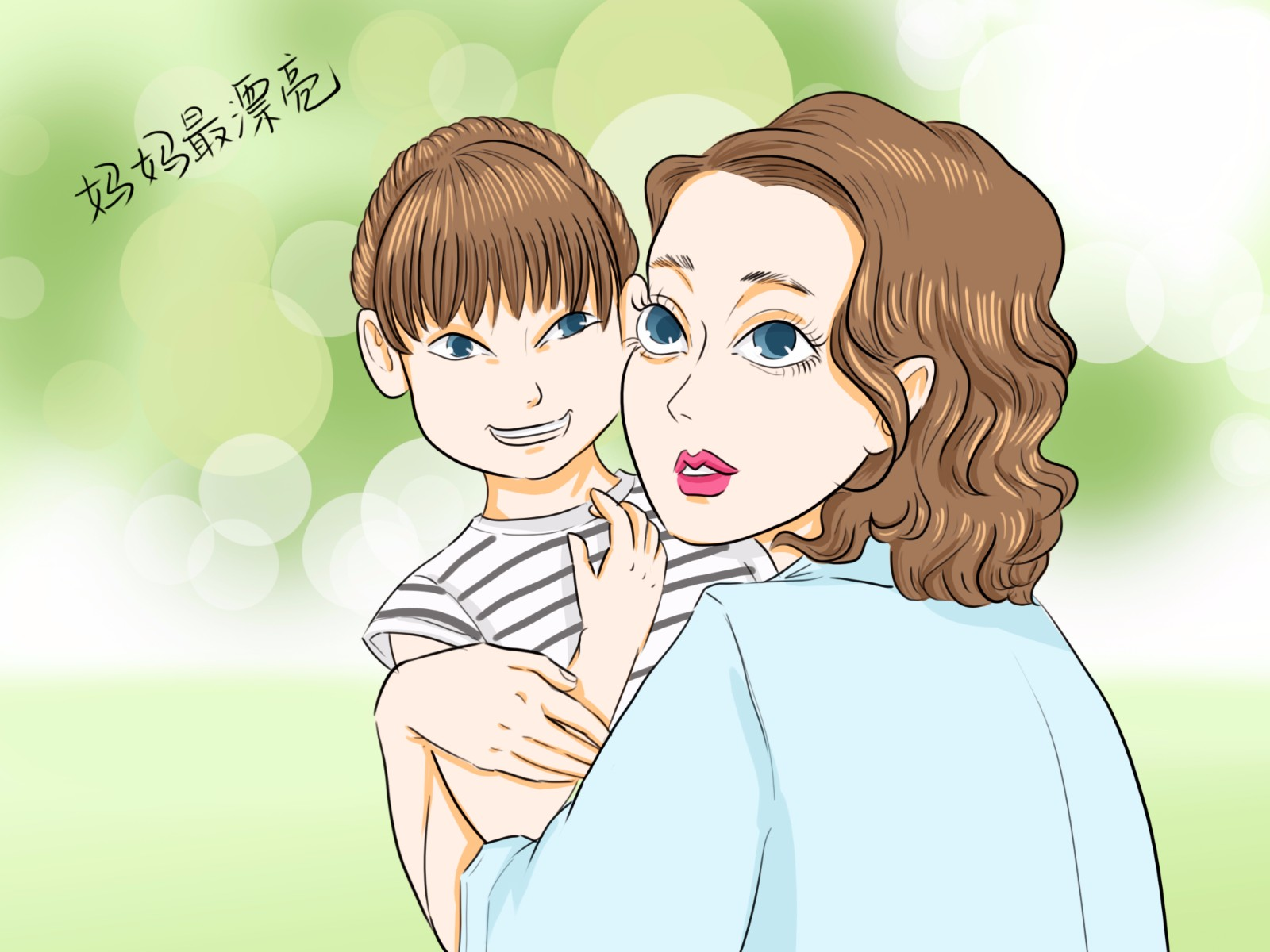 接孩子放学成为妈妈时装秀,妈妈爱打扮,对孩子有没有好处?