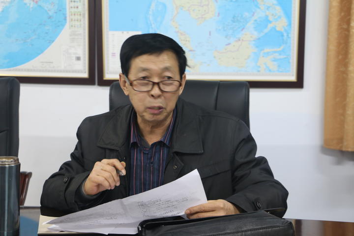 郑州市上街实验高级中学邀请特级教师郭树林到学校指导教学工作