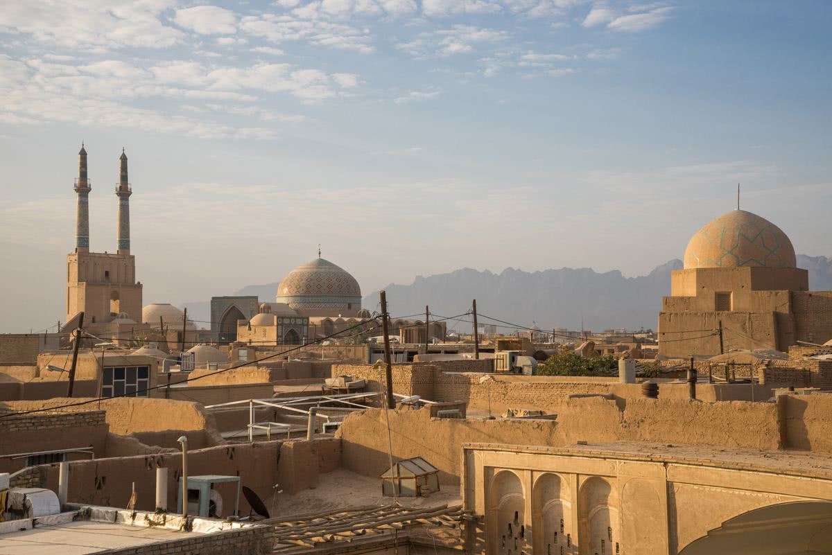 土黄土黄的七千年古城波斯文化古迹亚兹德