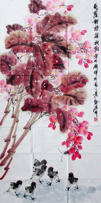 国礼艺术大师「徐湛」,中国画作品欣赏|徐湛|国礼|花鸟画_新浪新闻