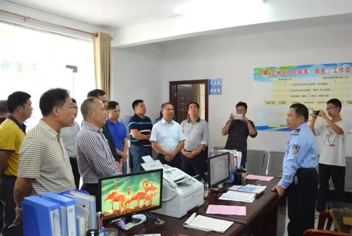 广西合浦县:合浦县禁毒委领导率团考察学习玉林市玉州区禁毒工作