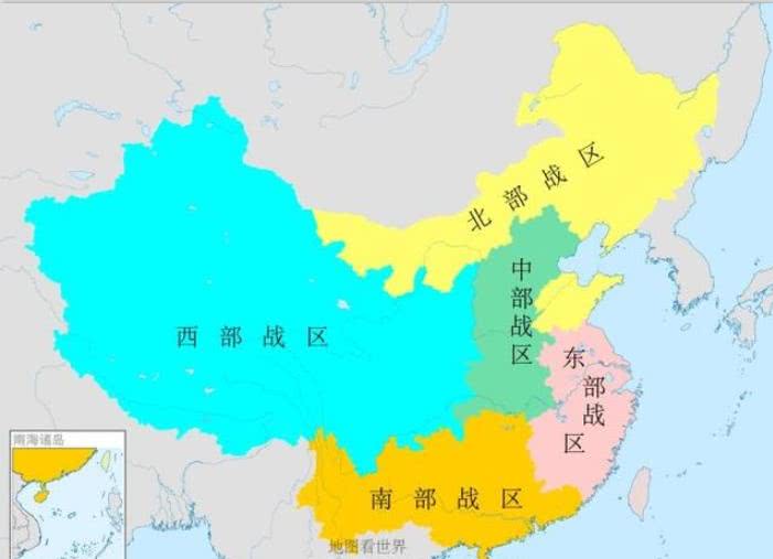 我国五大战区的发展历程,战区有大有小,你在哪,属于哪个战区?|兰州军区|战区|军区_新浪新闻