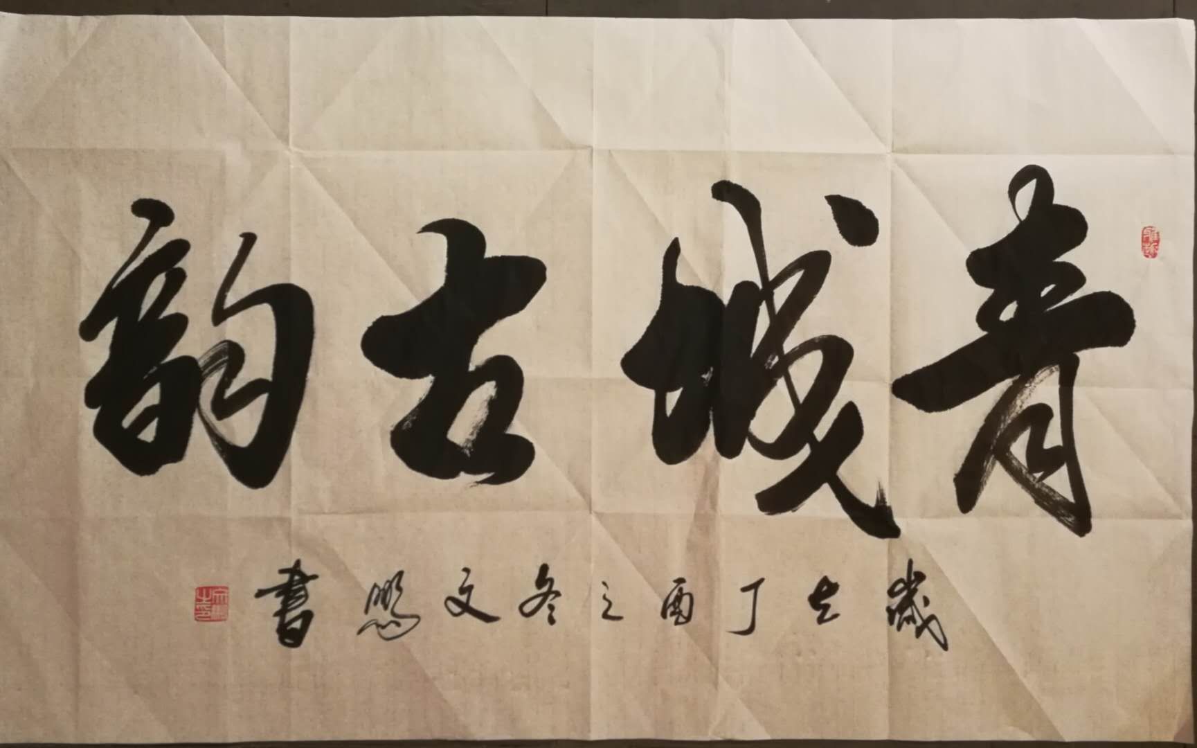 中国书法家协会会员延陵长胜书法鉴赏