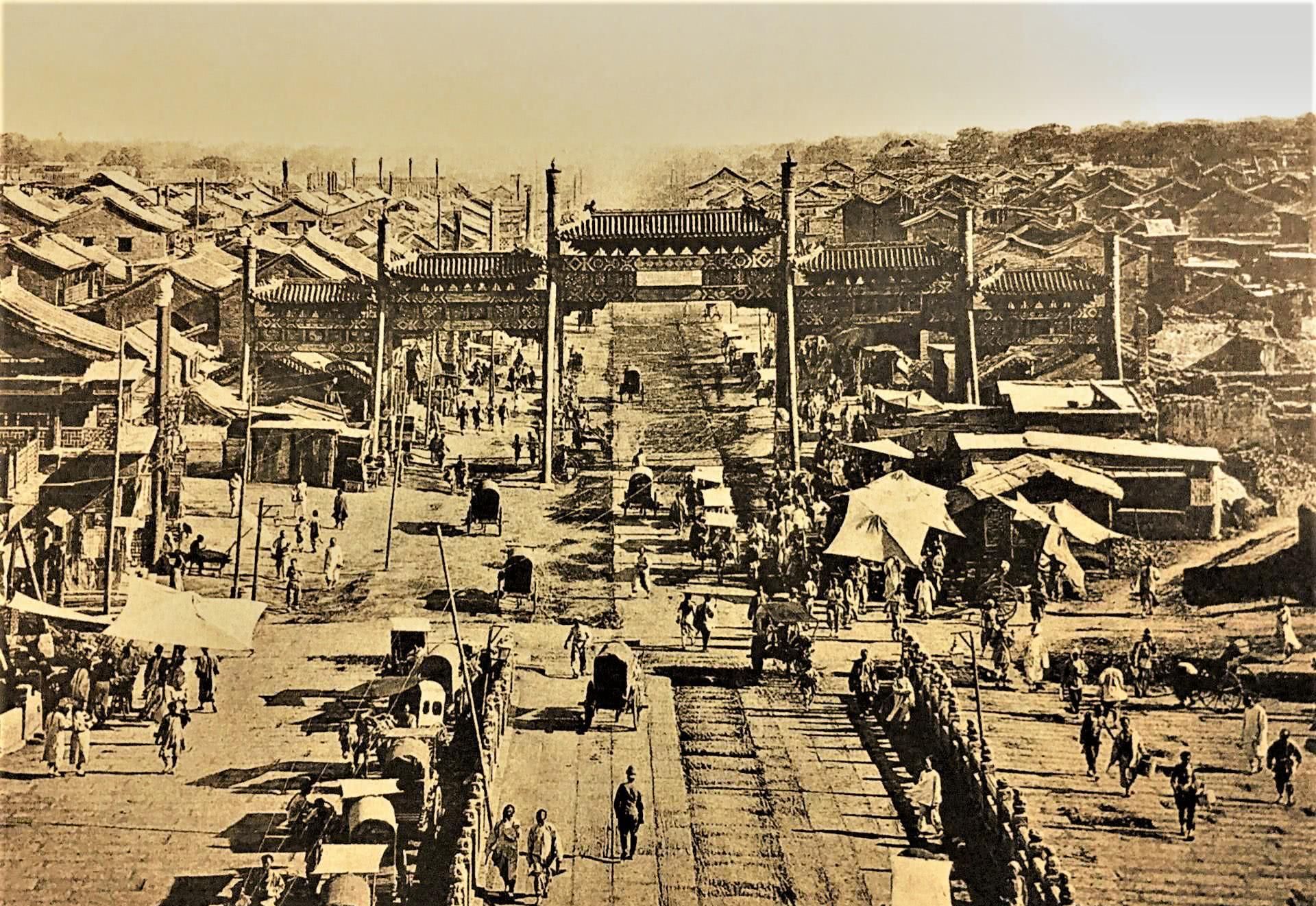 老照片：百年前的北京城，屡遭列强洗劫依旧屹立东方|丽正门|北京城|正阳门_新浪新闻