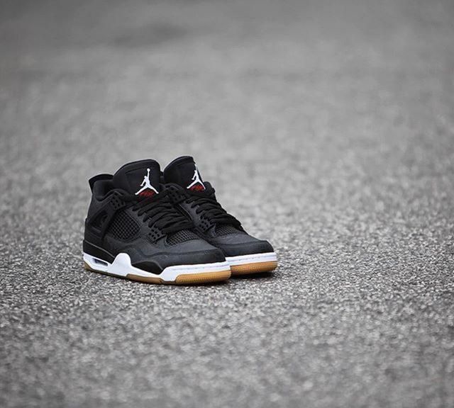 今年你能入手的第一款情侣 aj4!黑镭射 air jordan 4