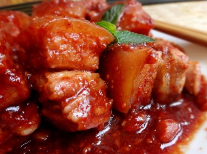 1正宗河南腐乳肉材料五花肉葱姜腐乳腐乳块白糖生抽醋料酒八角香叶