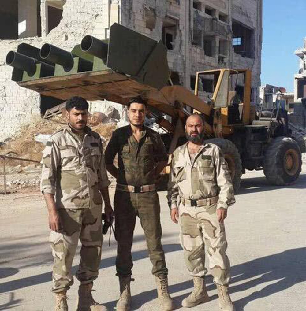 叙利亚土造武器称雄,煤气罐弹弓威力大,使用者也心惊肉跳