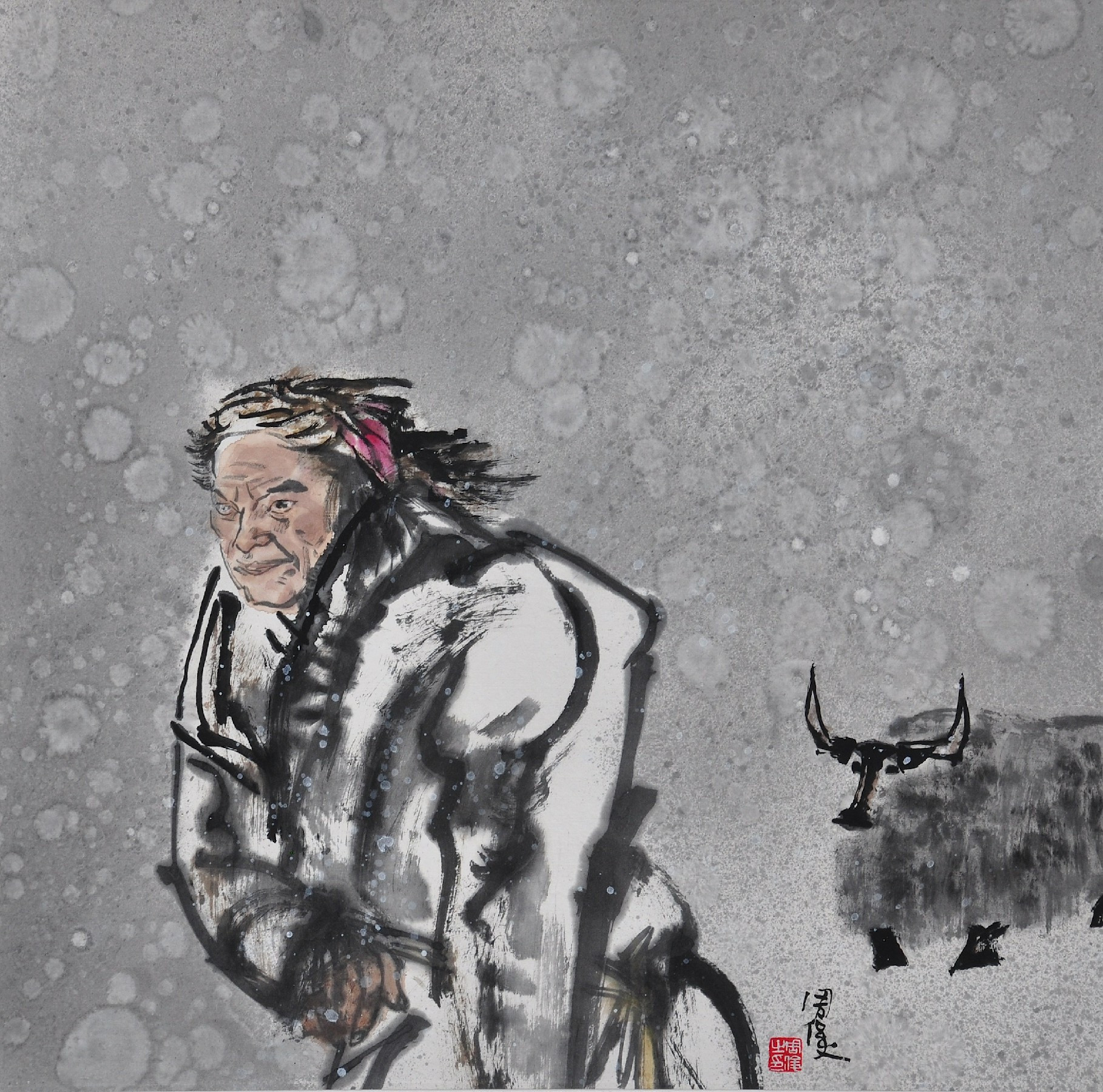 邵大箴:他笔下的人物形神兼备,形式语言很有艺术感染力!