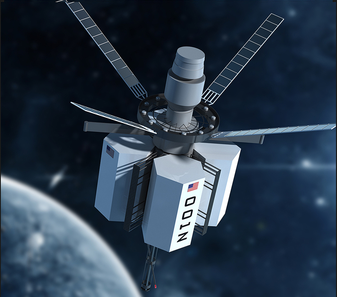 美国研发科幻般天基武器发射激光粒子束专毁洲际导弹