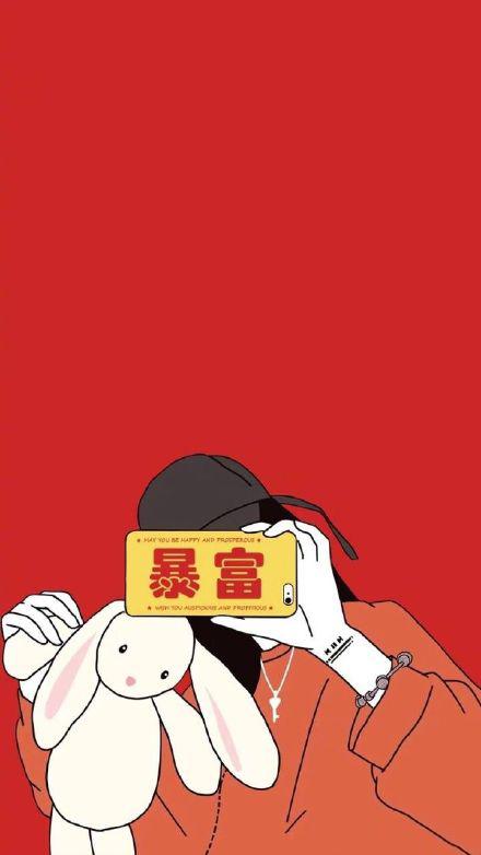 搞笑图片:财神,杨超越,猪猪等内容组成的暴富许愿表情包