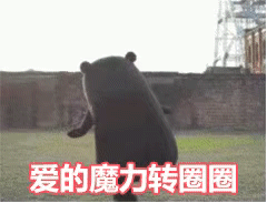 搞笑图片:爱的魔力转圈圈表情包gif图