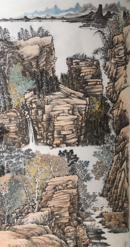 杨孝武一个把画当作诗行的画家