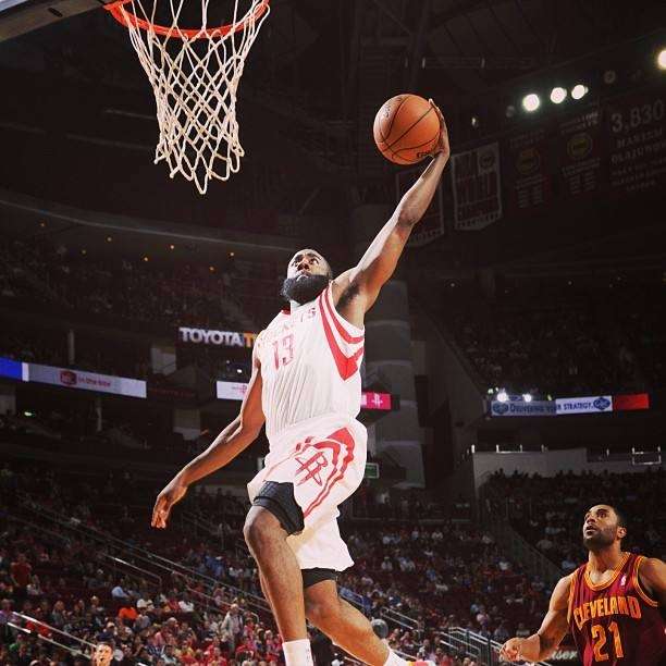 大梦1次,哈登11次,麦迪4次