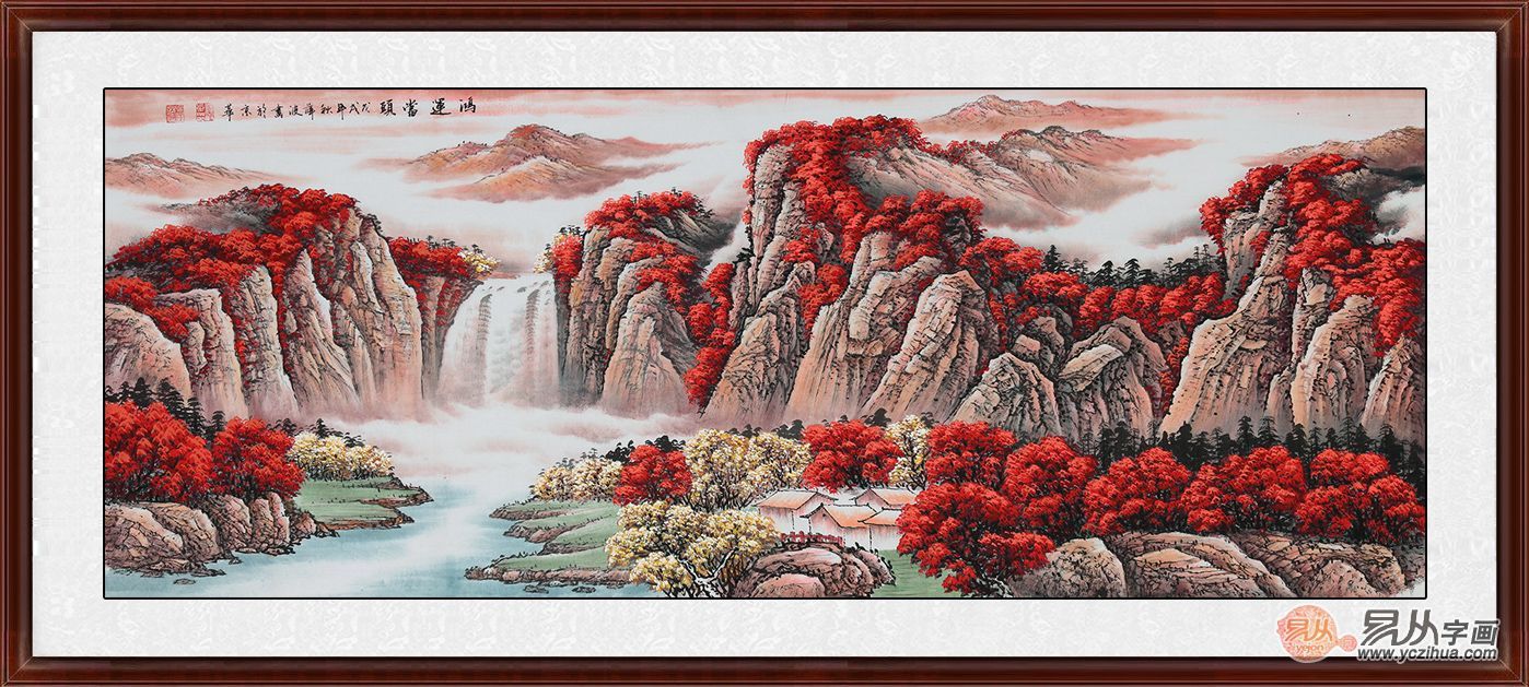 办公室不知道挂什么装饰画,进来看看,会对你有帮助的|鸿运当头|薛波