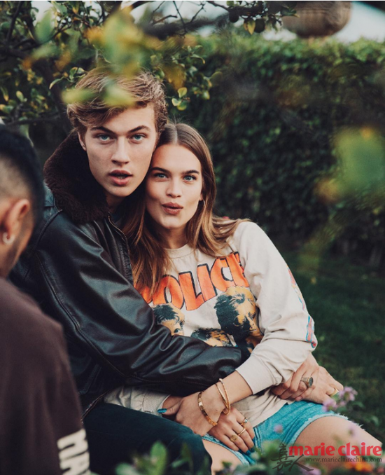 bree henley,两人经常在ins撒狗粮秀恩爱,两人同样都是高颜值,年龄