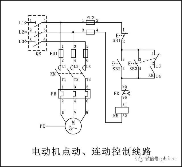 电工实操考核中最经典的电路图
