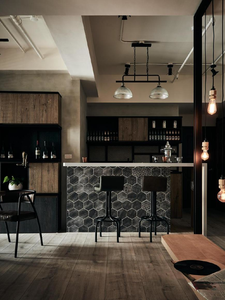 就算是家只有"10㎡",也能设计出高逼格吧台,过高档生活!