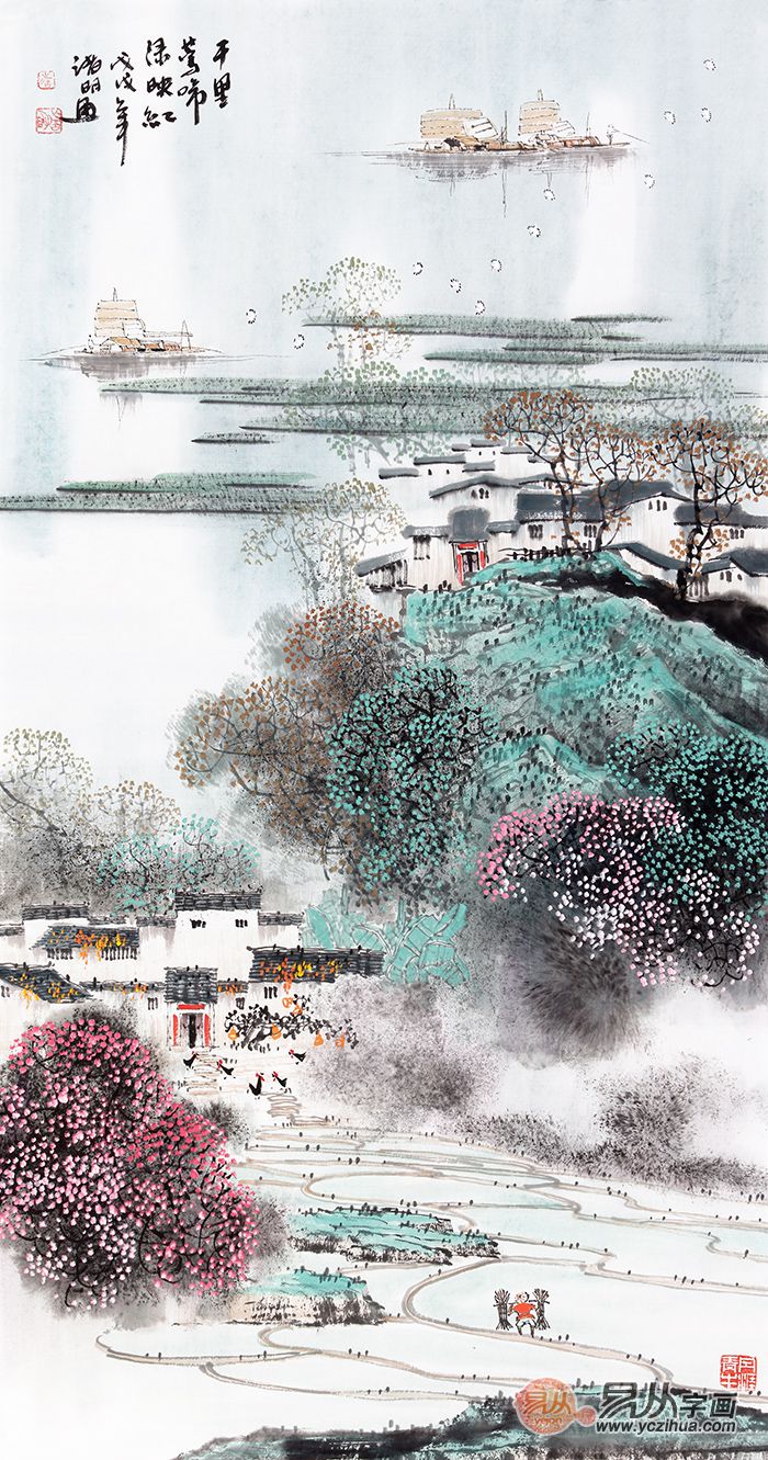 彰显大气品位还数名家山水画