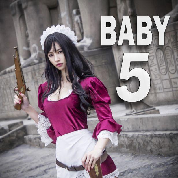 one piece《海贼王》cos五毛钱特效baby-5