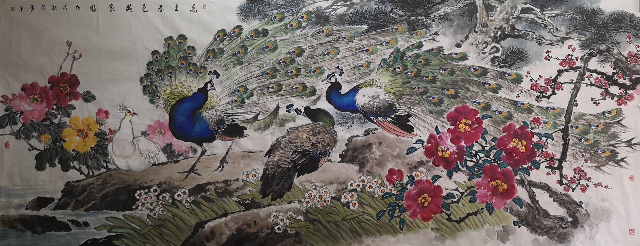 著名画家孙建东中国画作品赏析