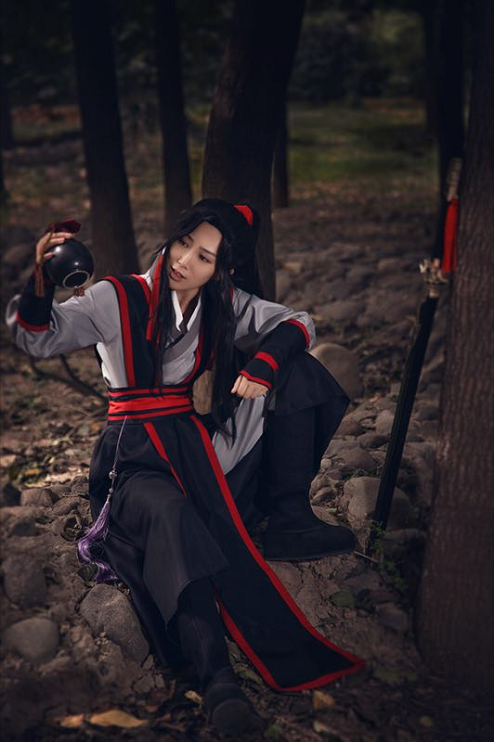 演员汪筠妍cos国漫魔道祖师魏无羡