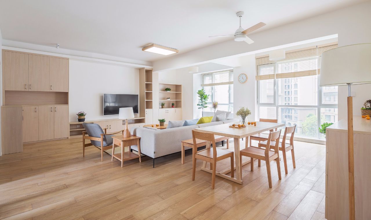 120平现代日式风格三室装修,淡雅节制,禅意无穷!