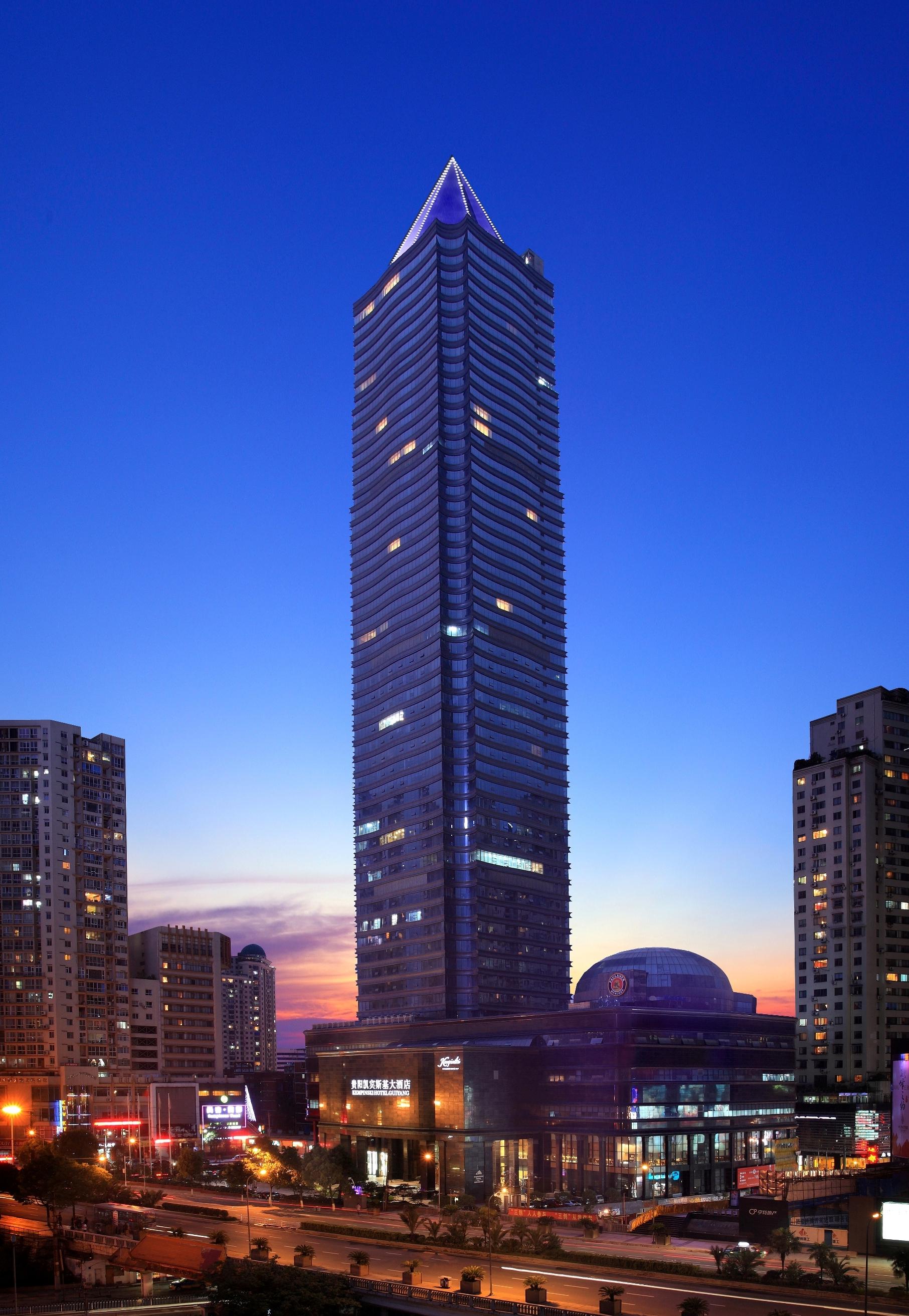 贵阳凯宾斯基大酒店荣获第五届《酒店新榜》——最具城市地标大奖