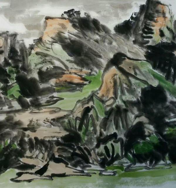 杨孝武一个把画当作诗行的画家