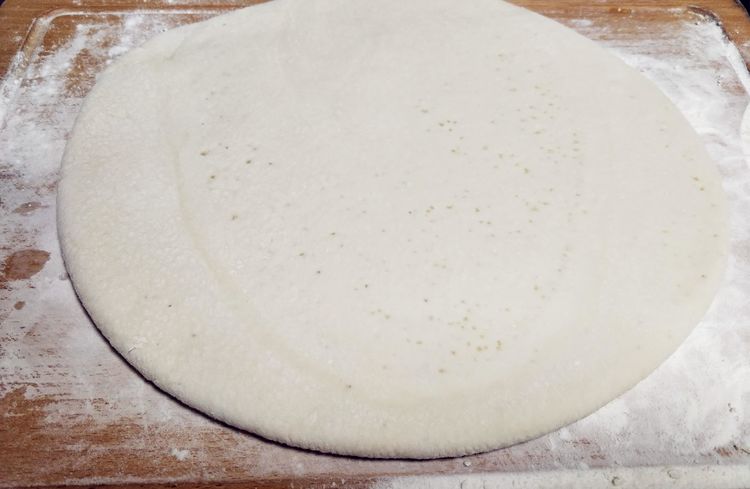 烙饼和面不要用冷水和热水用它和面软香多层放凉也不会硬