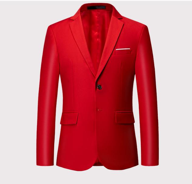 男人过了30,不妨尝试一下这"红西服",走哪都耀眼,特显年轻