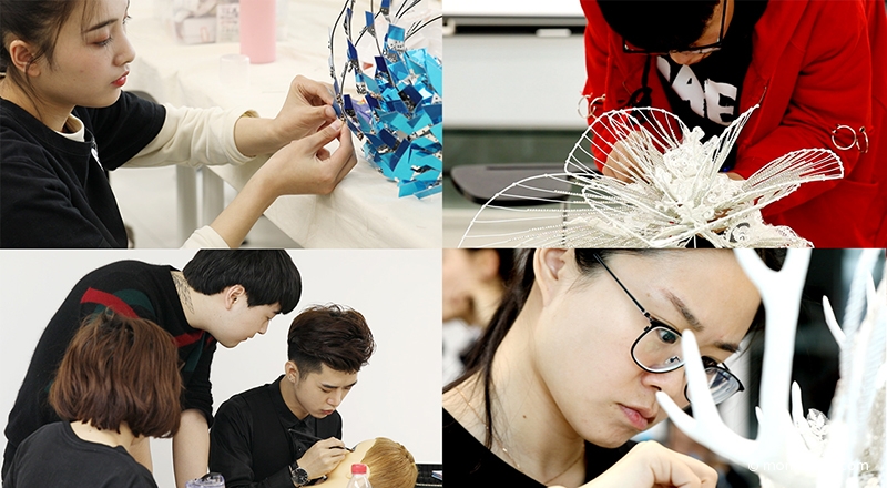 饰品制作的课程从2月20日开始,历时30多天,以针法缝制类饰品制作为主