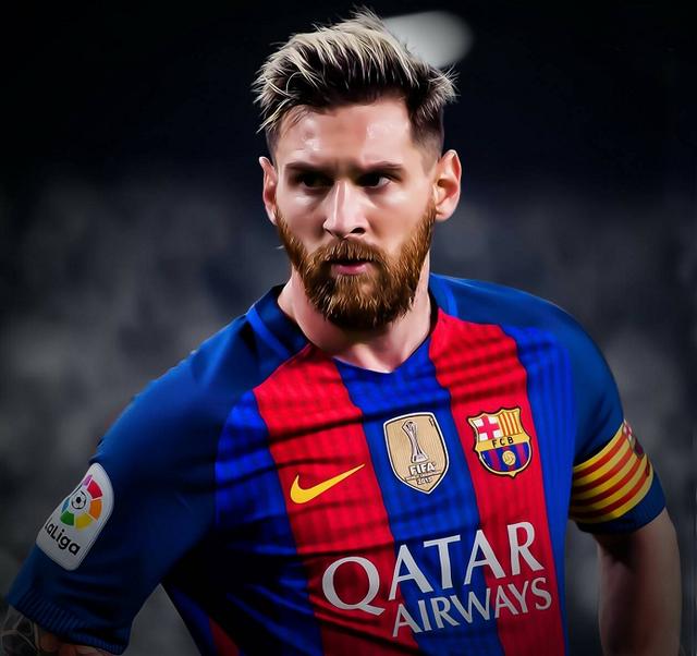 梅西晒新照大胡子不见了 露出小酒窝 网友大呼年轻了十几岁