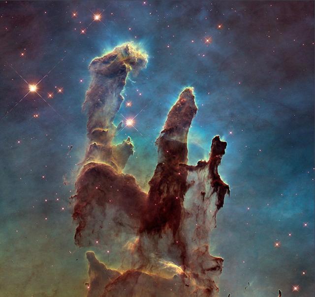 距离地球7000光年的宇宙幽灵:创世之柱|星云|超新星|恒星_新浪新闻