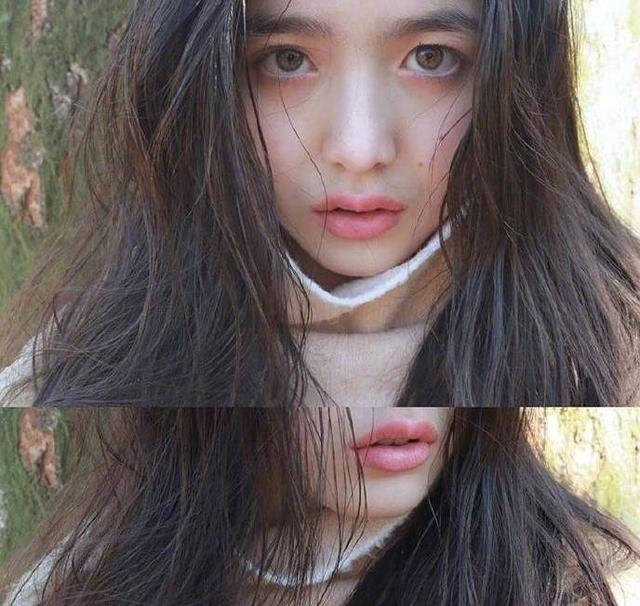 山田直美甜美系卷发,自上而下的卷,真美