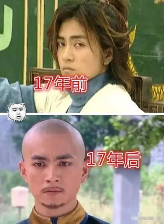 《风云雄霸天下》演员变化,过了17年,孔慈变得更丑了!
