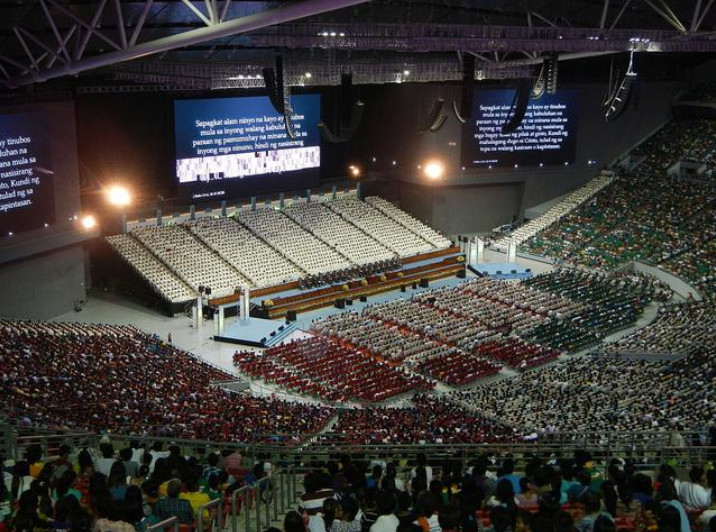 中国规模最大球馆,可承办nba比赛,却不及菲律宾这球馆一半大|菲律宾|
