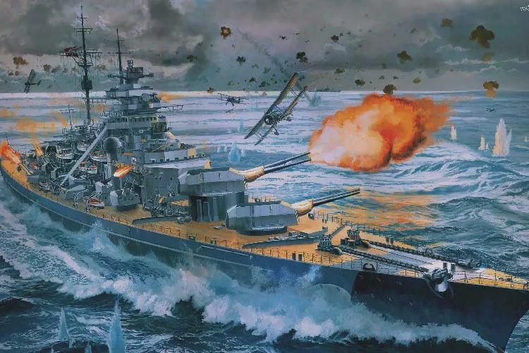 海上巨兽 德国"幻想"中的超级战列舰,比核动力航母还要大