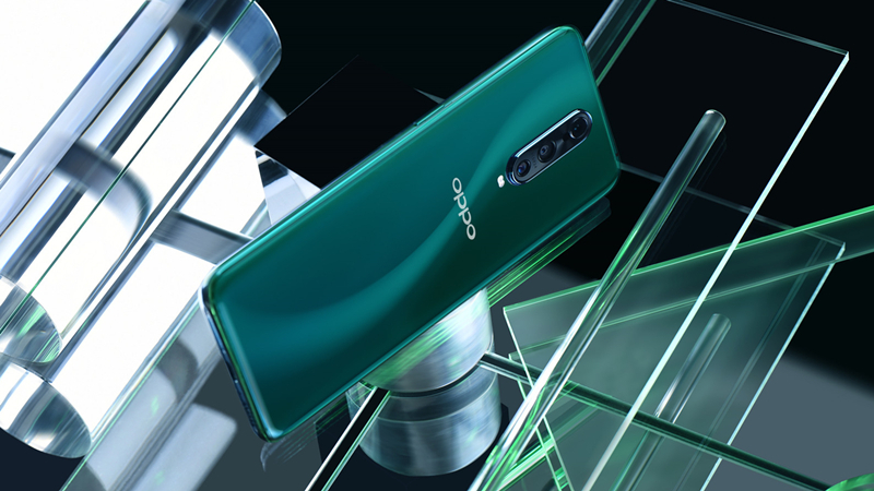 oppo r17 pro凝光绿"宛如掌中玉"