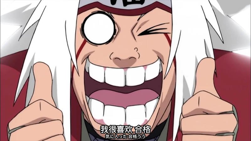 盘点火影里五个有趣的表情,宁次的很猥琐,卡卡西脸红着说我爱你