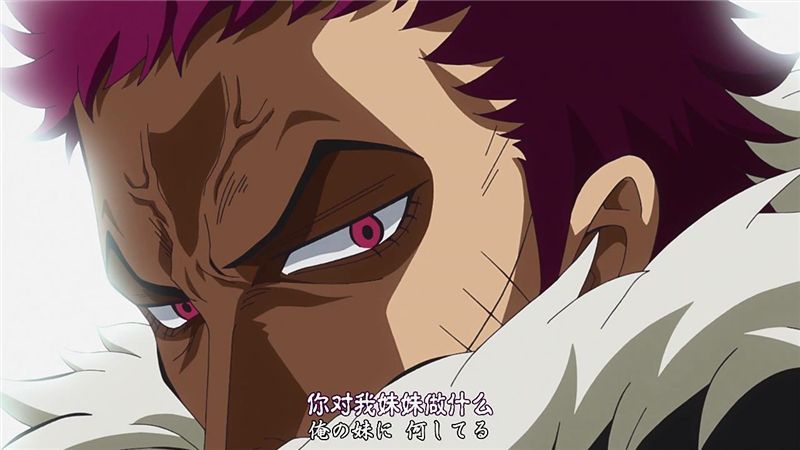 "看似轻描淡写的一句话,但是配上卡二这表情,不难看出卡塔库栗对于