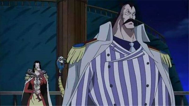 海贼王中最强的五位大将替补最后1位称呼路飞爷爷为小卡普