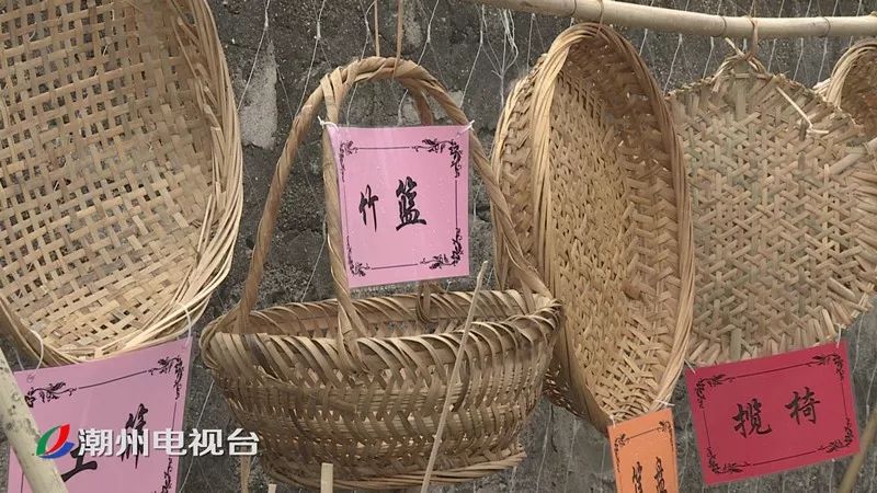 潮州浮洋镇竹器灯饰巧融合传统工艺焕光彩