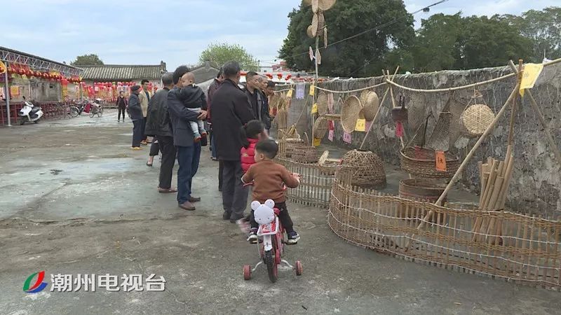 潮州浮洋镇竹器灯饰巧融合传统工艺焕光彩