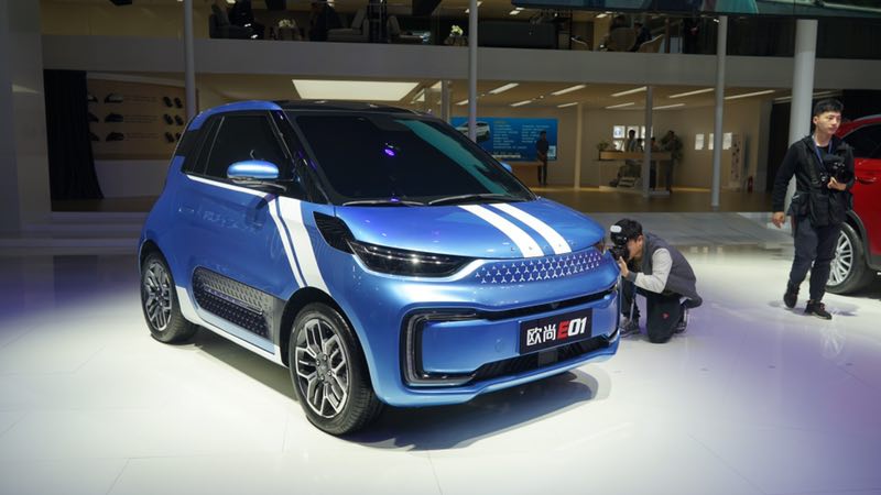 全新纯电动微型车 长安欧尚e01正式亮相